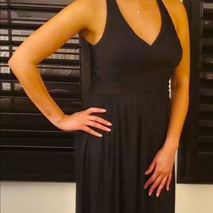 Long black formal dress